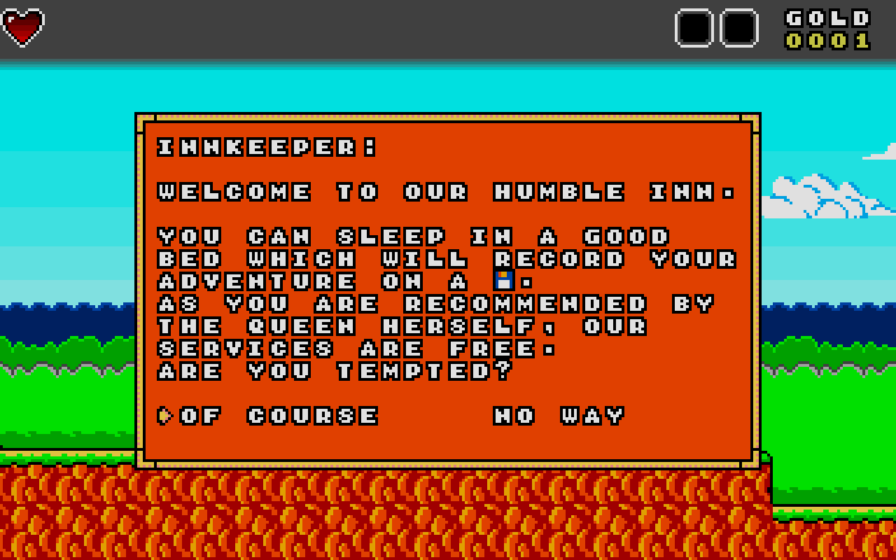 Miracle Boy in Dragon Land atari screenshot